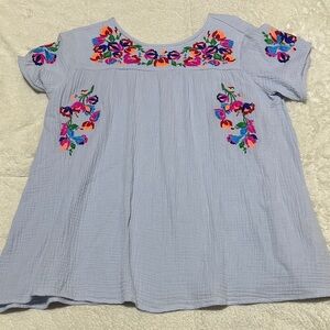 See and be Seen | size small | embroidered top